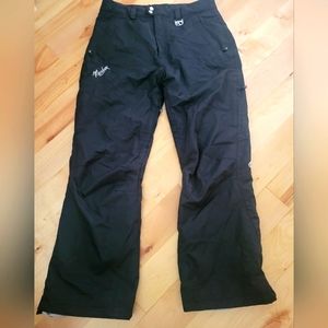 Marker POP Women's Insulated Ski and Snowboard Pants, size 10, black